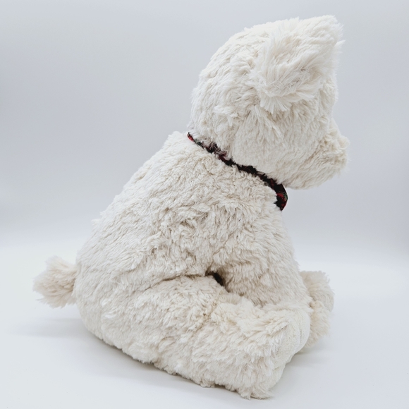 BOMBAY | Stuart plaid tartan bowtie plush stuffed teddy bear toy - Picture 4 of 7